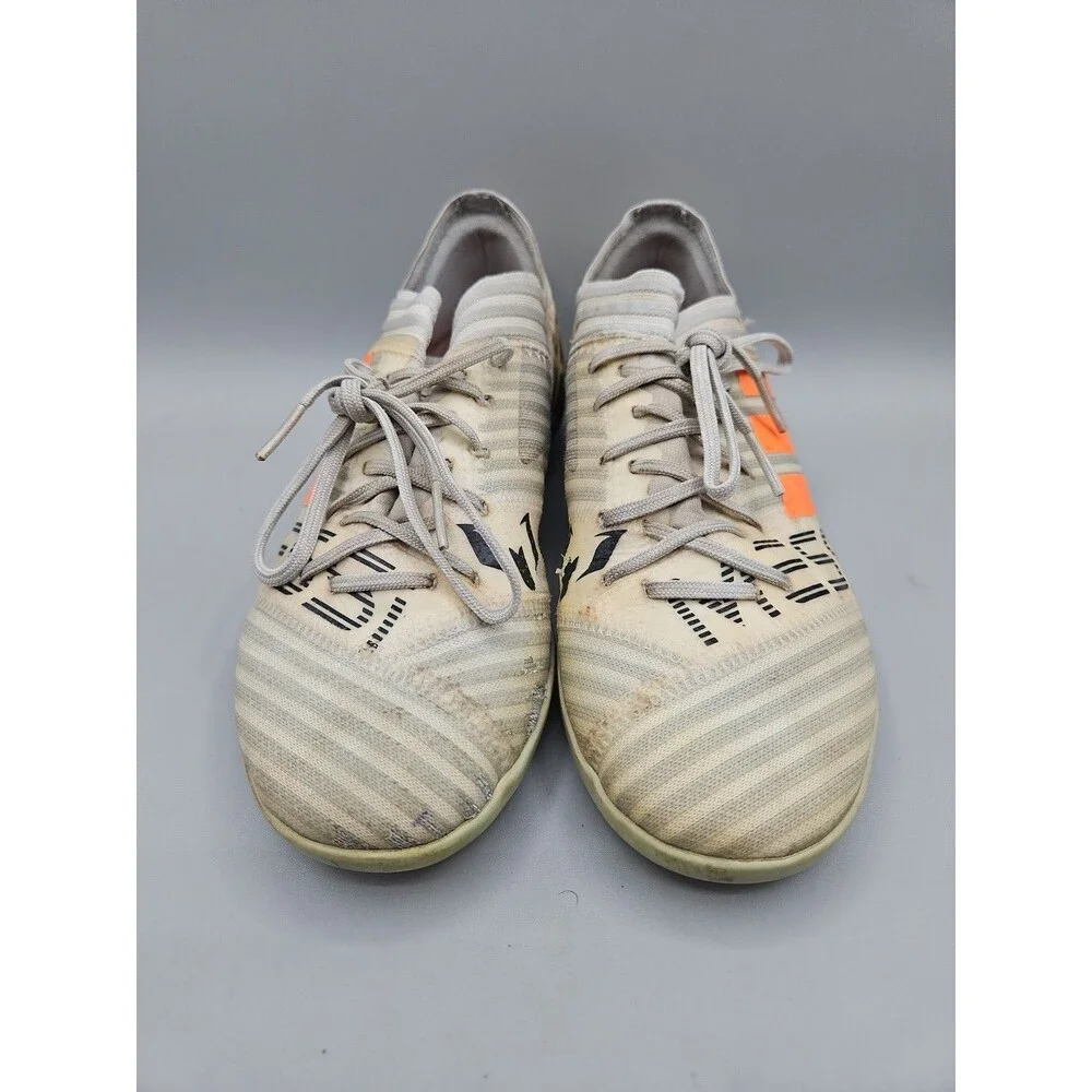 Adidas Nemeziz Messi Tango 17.3 Soccer Cleats White Youth Boys/Mens 5 M